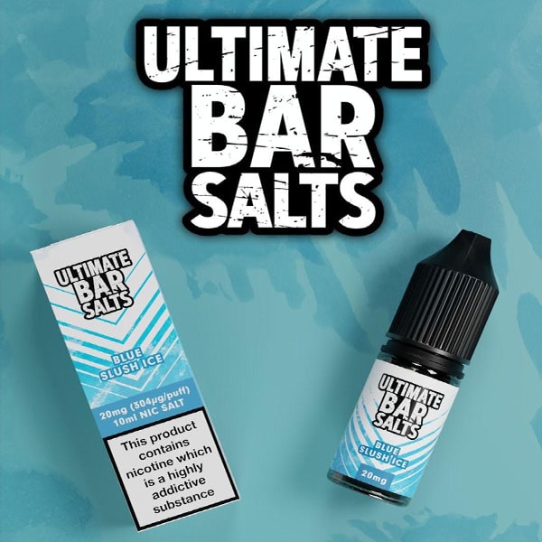 Ultimate E liquid Bar Salts - Blue Slush Ice 10ml