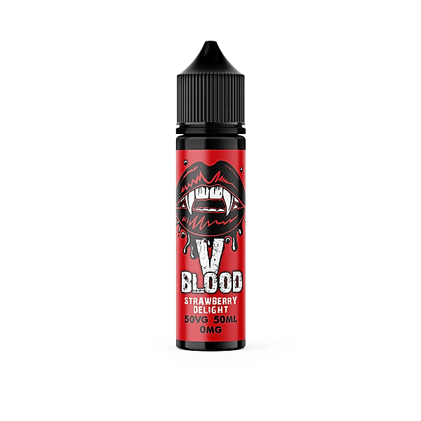 V Blood E Liquid - Strawberry Delight 50ml
