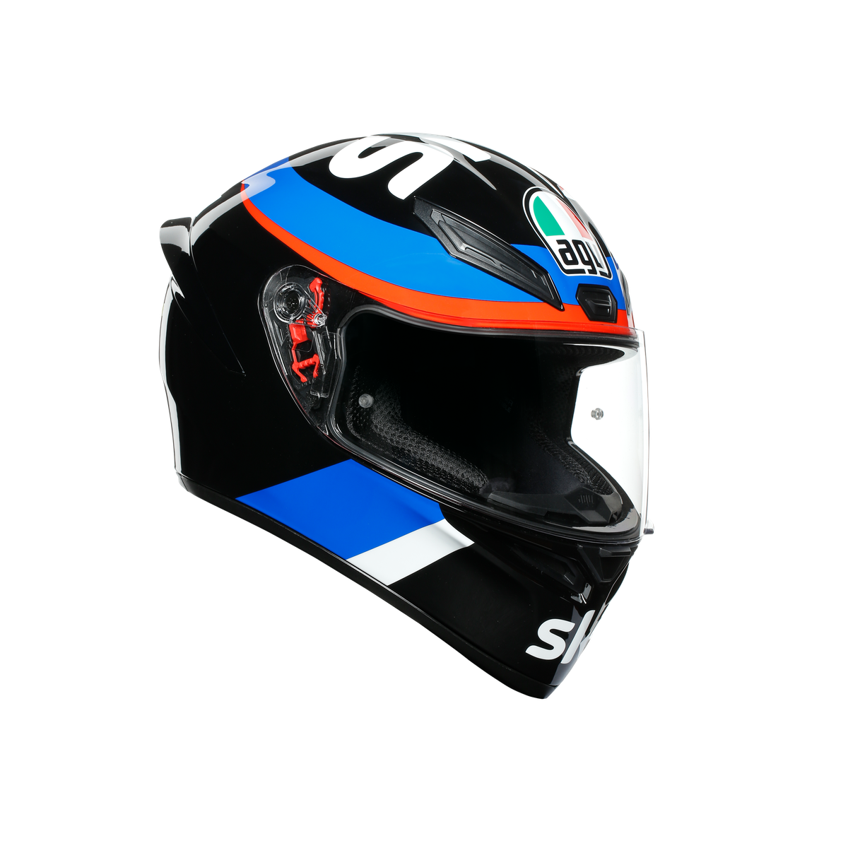 agv corsa visor mechanism