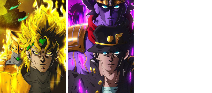 Steam Workshop::Dio and Jotaro - Za Warudo and Star Platinum