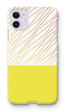 Lines Of Yellow Phone Case