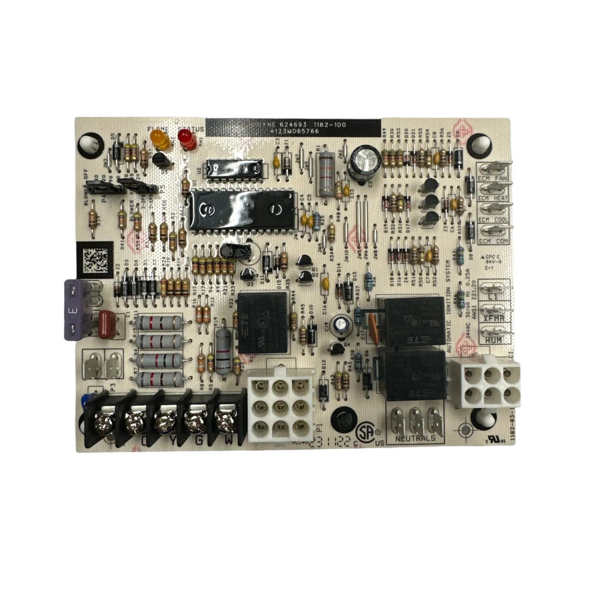 1182-100 Frigidaire Nordyne OEM Replacement Furnace Control Board