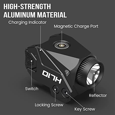  Votatu M4L- IR Laser Sight for Rifle Compatible with M-Lok  Rail, Ultra Low-Profile Tactical Infrared Laser with Strobe Function  Magnetic Rechargeable : Sports & Outdoors