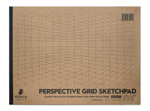 Koala Tools 1594891 Circular Grid Sketchbook 8.5 x 8.5 in. - 60 Sheets