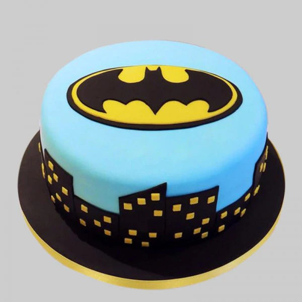 Designer Batman Theme Cake – Oven time