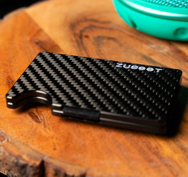 Buy wowobjects® Carbon Fiber Credit Card Holder with Metal