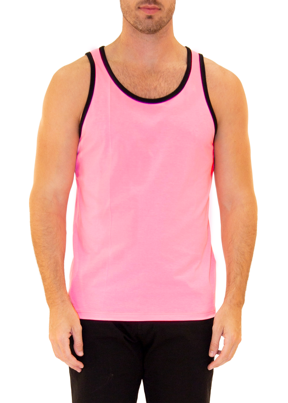 Muscle Shirt Herren Tank Top Pink