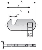 Abloy notched cam dimensions