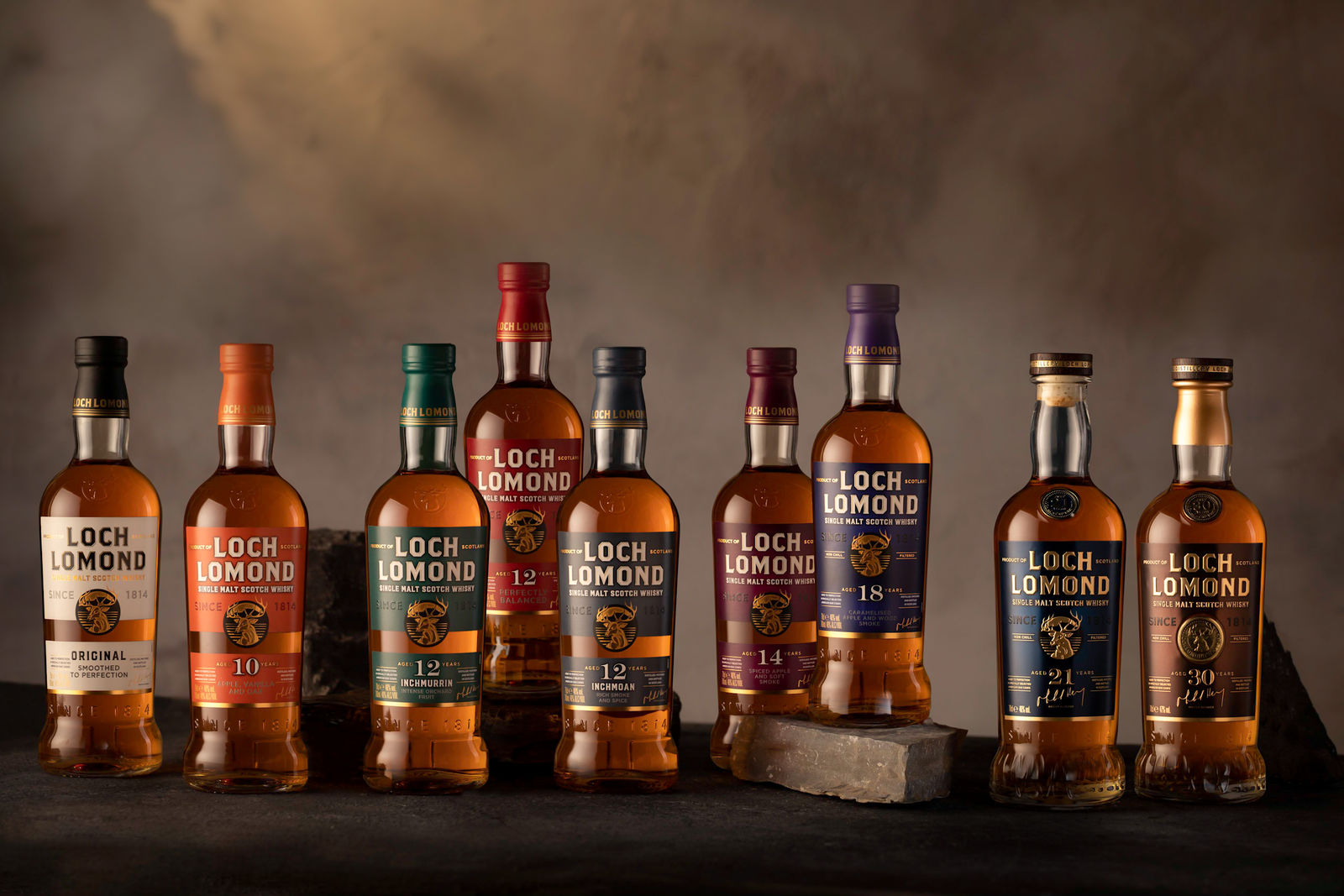 Loch Lomond Whiskies Full Range