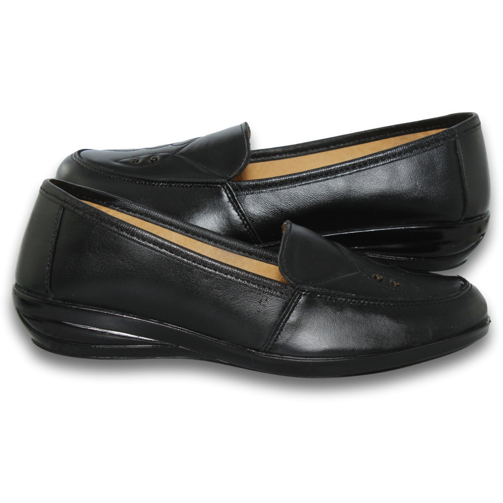 Zapatos De Descanso Para Mujer 1119Am5 Marca Amelia Acabado Color Negro