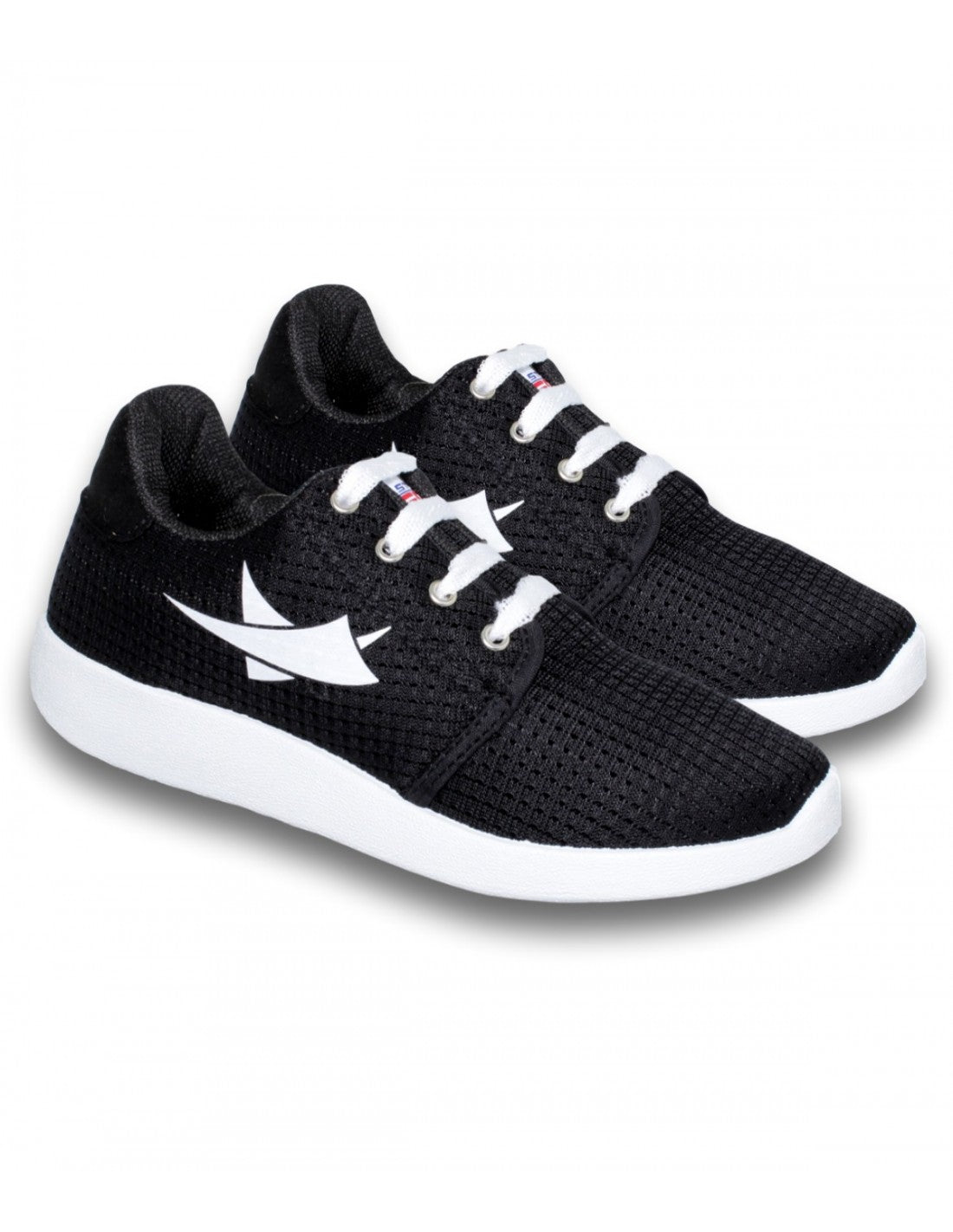 Tenis Deportivos Para Mujer Estilo 0350Al5 Marca Alcansame Acabado Textil  Color Negro