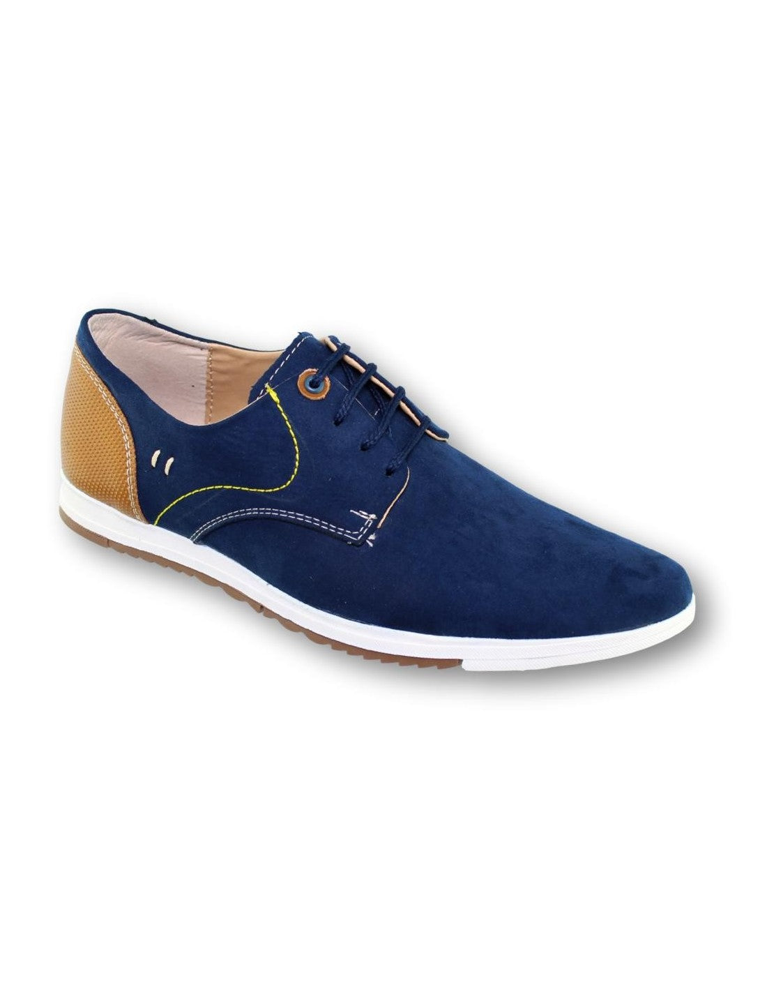 Zapatos Casuales Para Hombre Marca Albertts Durazno Color Azul Miel S. Flint Estilo 0489Al7