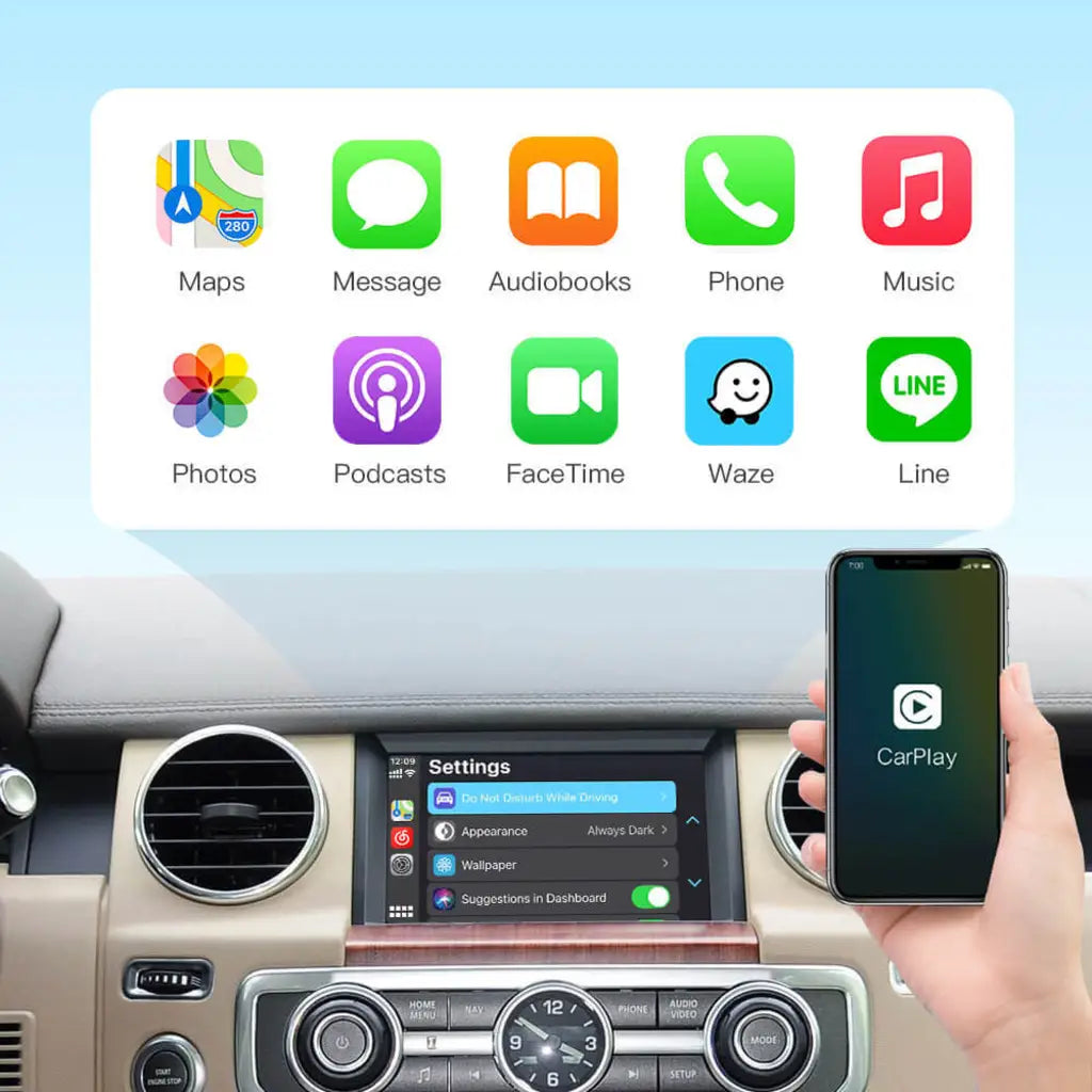 wireless-carplay-upgrade-module-for-land-rover-jaguar-bosch-discovery4-evoque-xe-xf-description