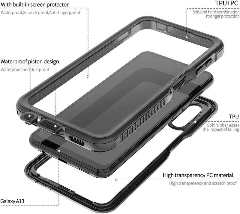 Galaxy A13 5G Waterproof Case