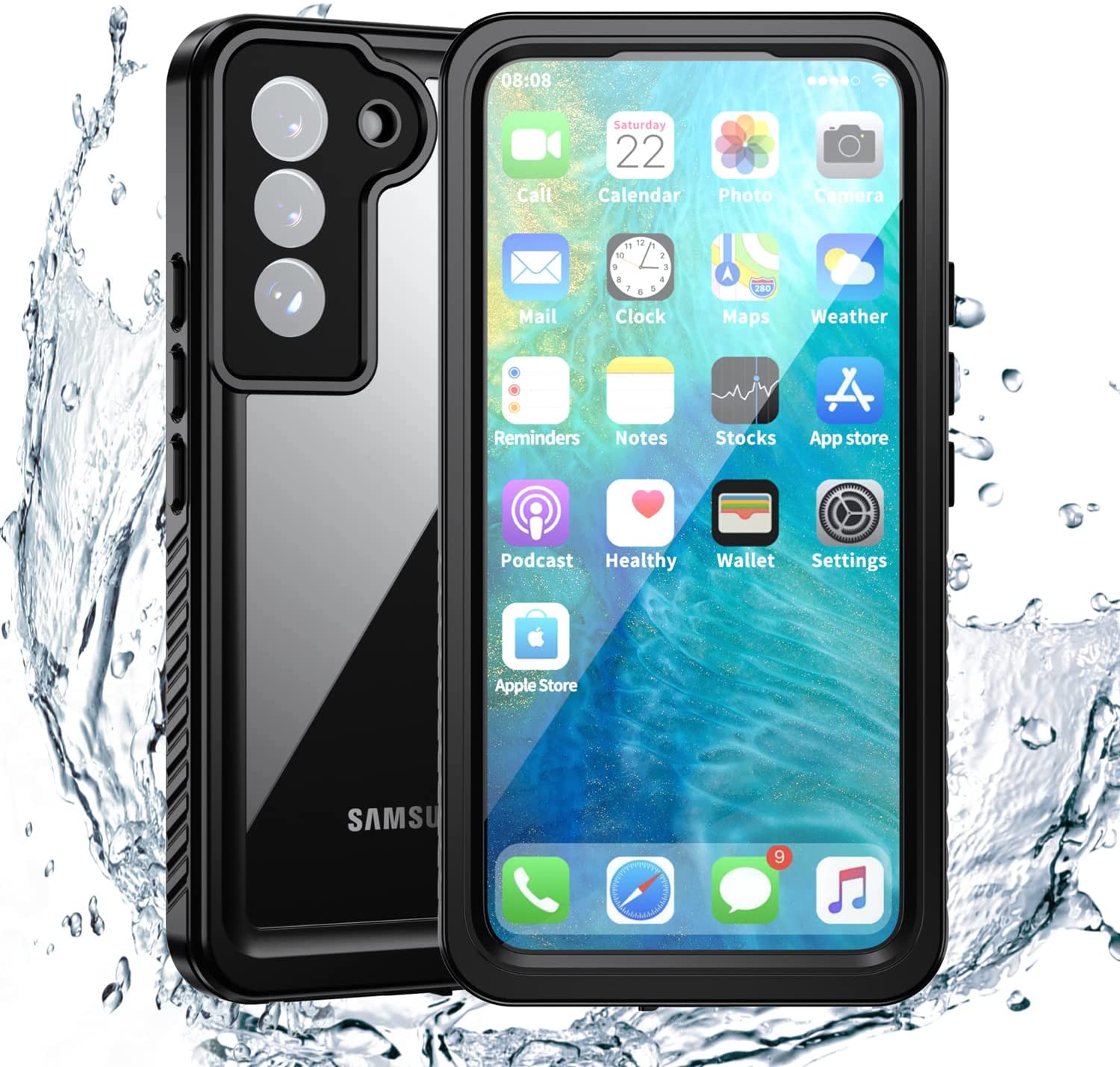 Galaxy S22 Ultra Waterproof Case Waterproof Galaxy S22 Ultra Case 6712
