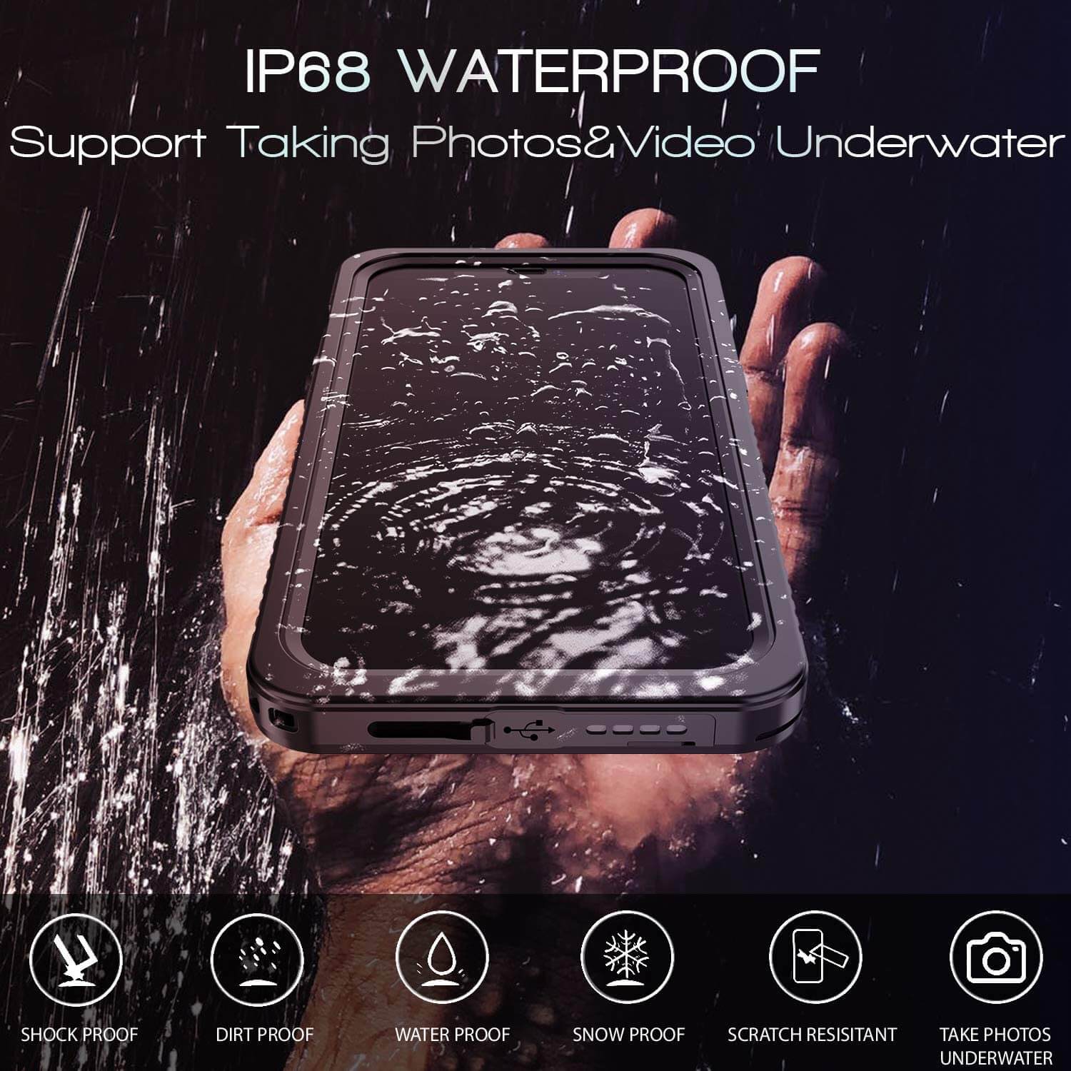 Gorilla Cases iPhone 13 Pro Max Waterproof Case Waterproof iPhone 13