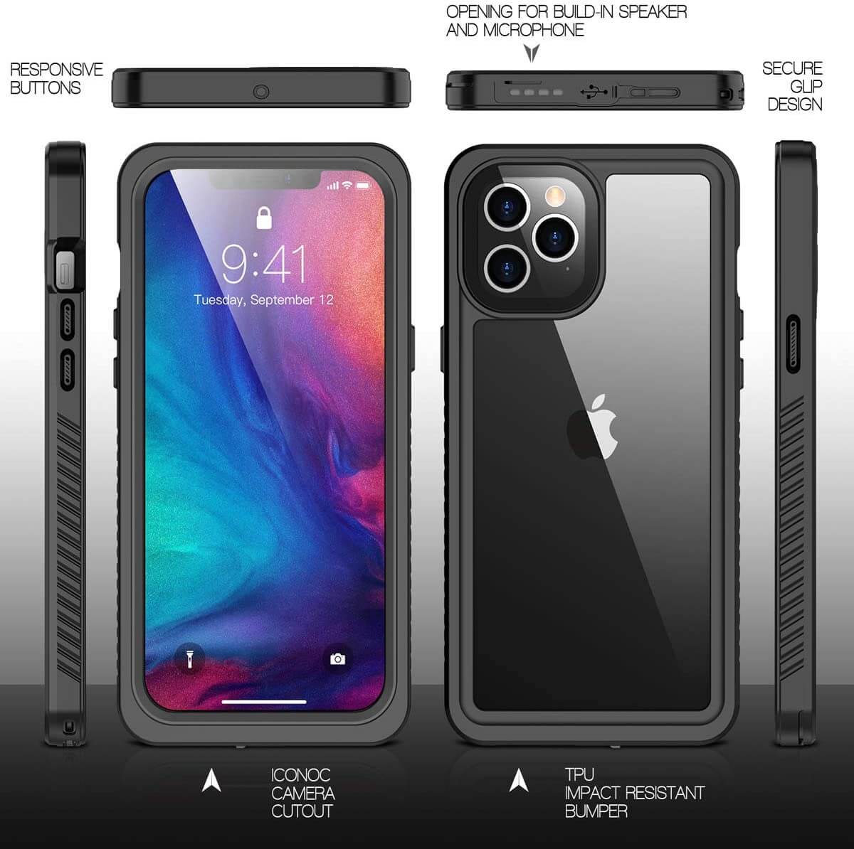 Gorilla Cases: Iphone 13 Pro Max Waterproof Case 