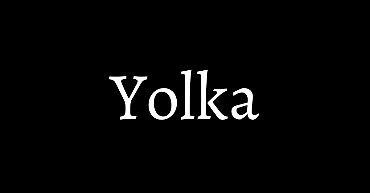 Yolka – Yolka