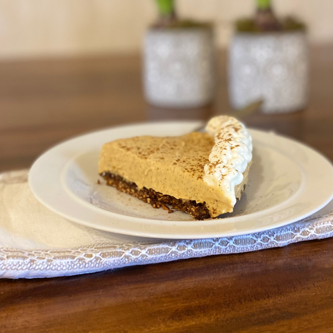 pumpkin pie with Palmyra Nectar Blossom