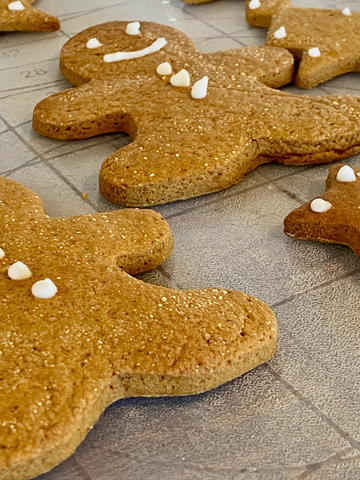 SugaVida Turmeric and Ginger Spice Cookies Baked