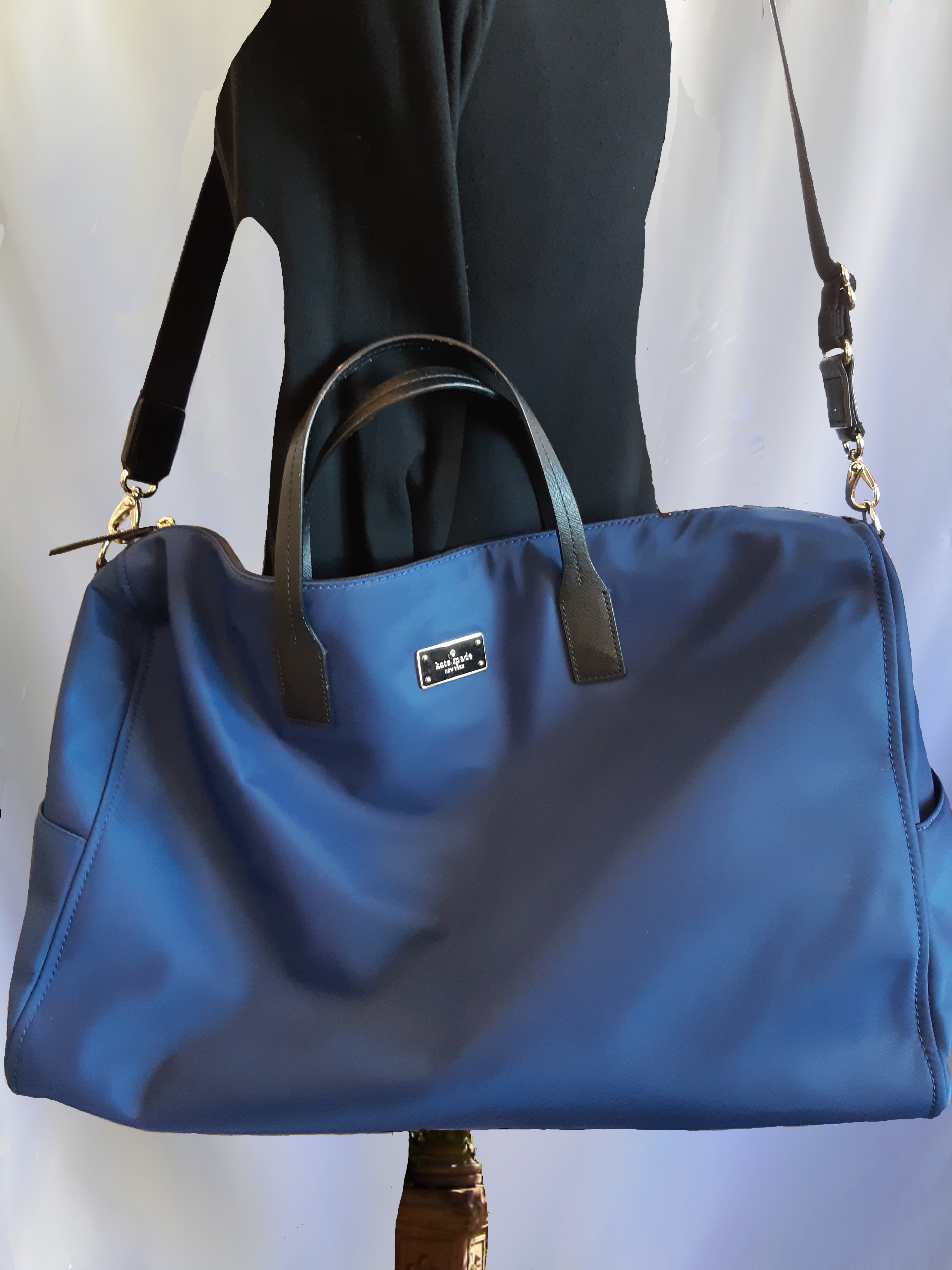 Kate Spade Blake Avenue Filipa Oceanic Blue Travel Bag – PhoenixLuxe