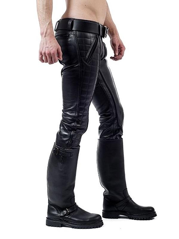 Cowhide Leather Quilted Pants Adult – LeatherGear