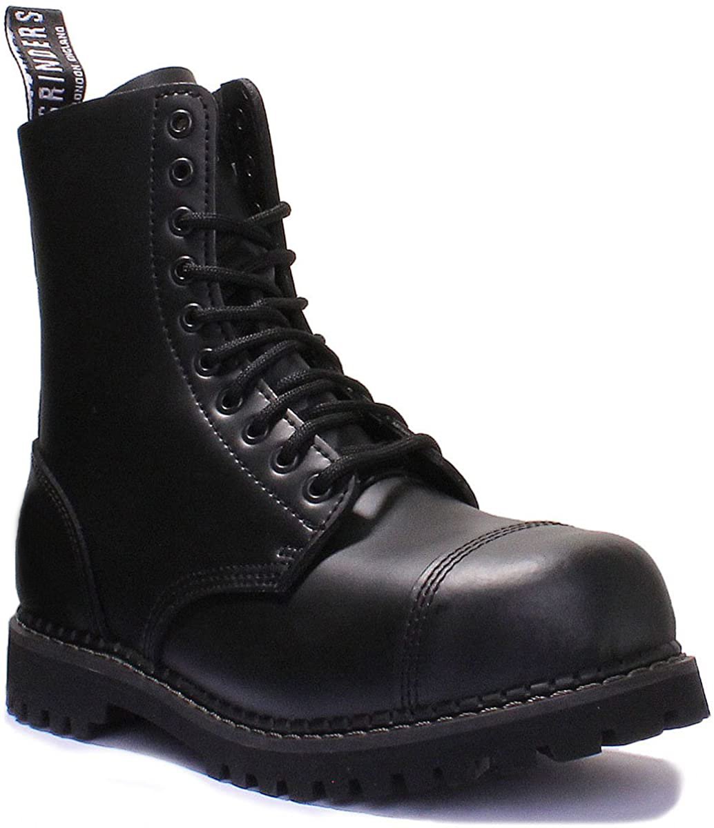Leather Skinhead Boots 10 Hole – LeatherGear