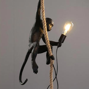 monkey rope lamp