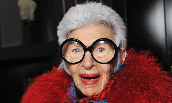 Life is grey and dull, you may as well have fun dressing up’: Iris Apfel in 2014. Photograph: Wendell Teodoro/WireImage