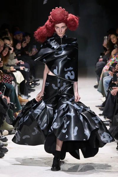Rei Kawakubo redefines elegance with leather: Comme des Garçons Fall 2024 Collection Review