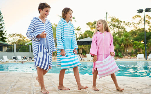 A Kids Hooded Towel That Has It All