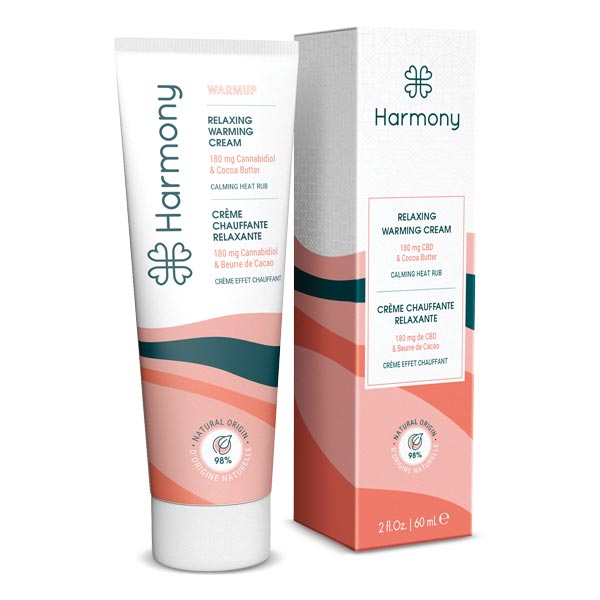 Ingredients creme chauffante sport Warmup Harmony