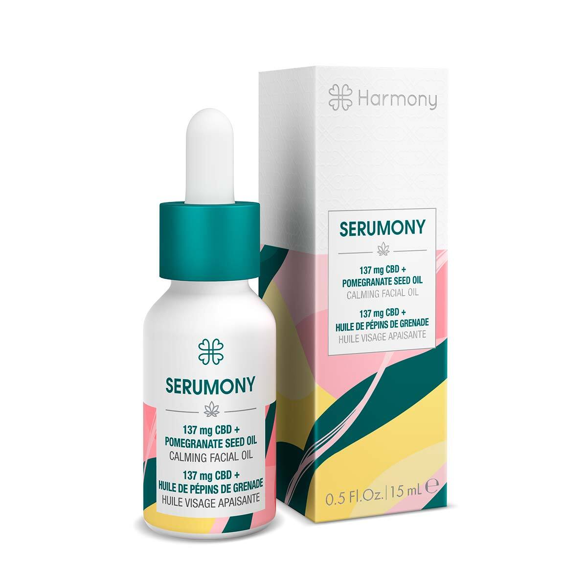 Ingredients Huile CBD Visage - Serumony Harmony