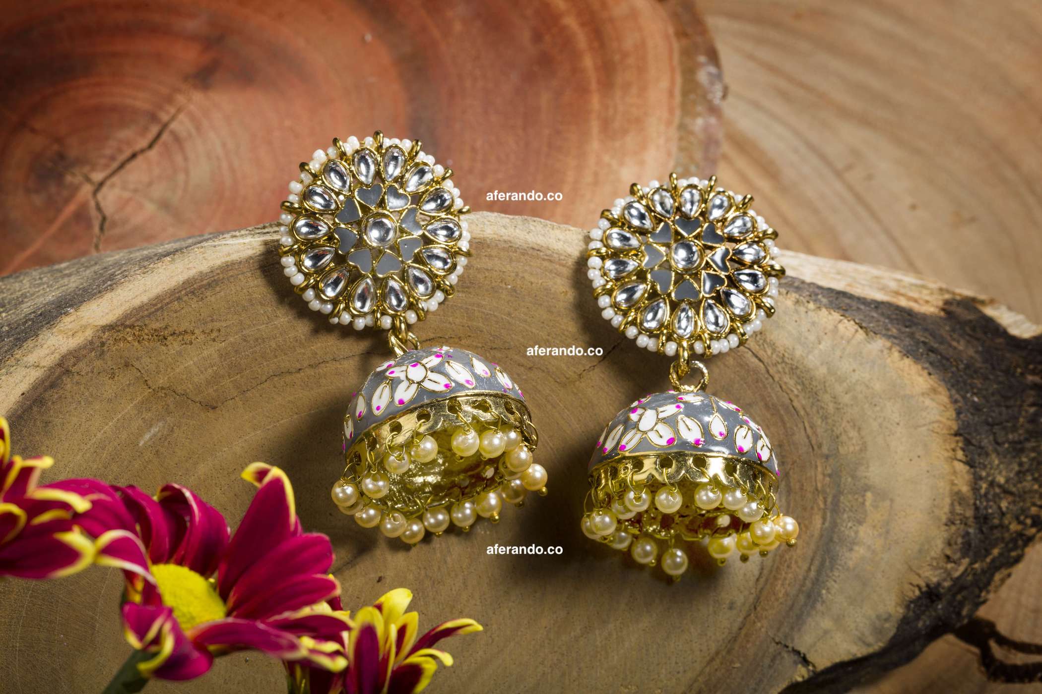 Kundan Work Earrings 2024 | favors.com