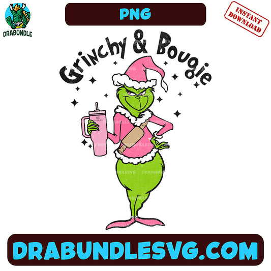 Mean Green Guy Christmas Stanley Tumbler Inspired PNG, Grinch PNG, Bun –  Drabundlesvg