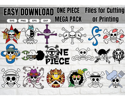 One Piece SVG, one piece png, one piece bundle, luffy svg, luffy png, –  Drabundlesvg