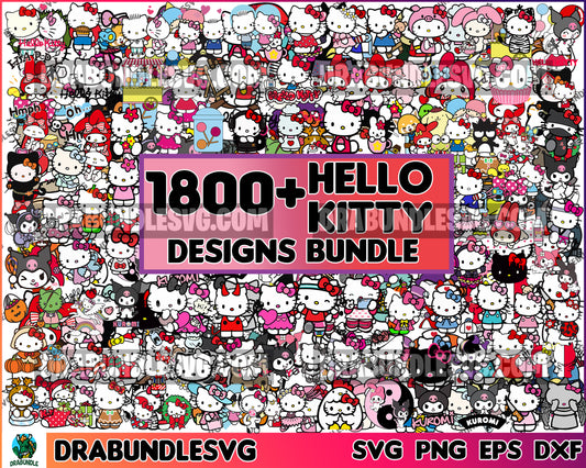 620+ Sanrio Kuromi Svg, Hello Kitty SVG Files, Hello Kitty SVG Bundle, –  Drabundlesvg