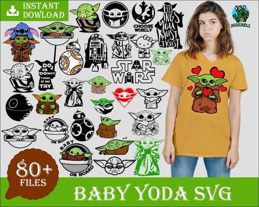 500+Baby Yoda svg, yoda svg, Stitch svg, yoda and stitch, baby yoda sv –  Drabundlesvg