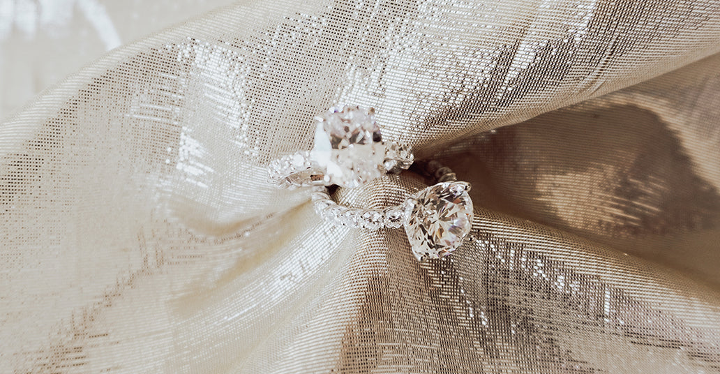Jaehee Bridal Gown Wedding Dresses Engagement Ring ARIJEI Moissanite Ring, Lab Created Diamonds, GIA Diamonds SALE DISCOUNT CODE PROMOTION
