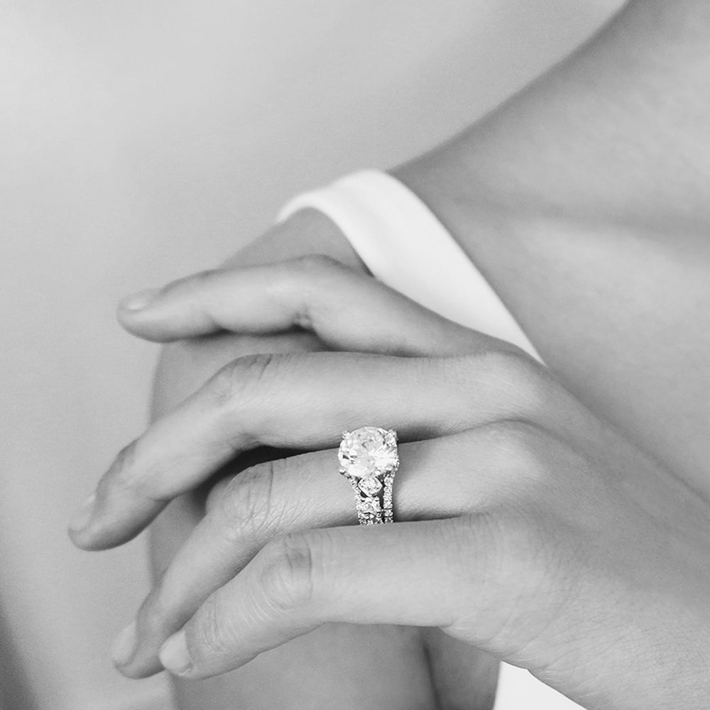 ARIJEI | Lab Diamond Moissanite Rings Engagement Wedding Rings Jewelry ...