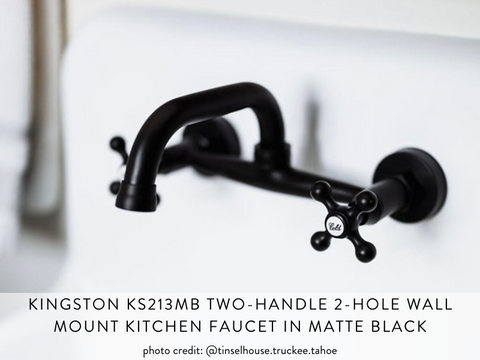 WALL MOUNT KITCHEN FAUCET