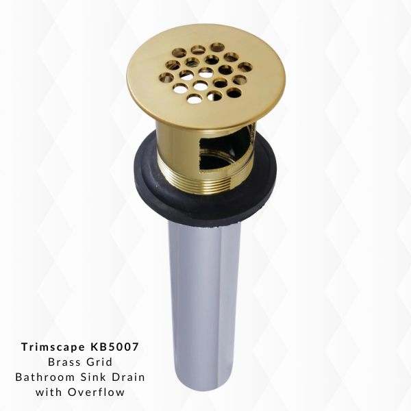 Brass Grid sink drain