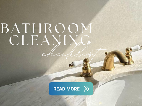 Bathroom Cleaning Checklist - Read More