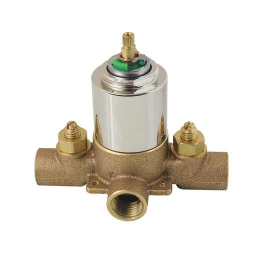Chatham KB656V Pressure Balanced Tub and Shower Valve, with Stops, Polished Nickel