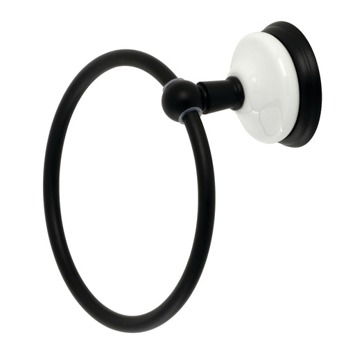 Milano BA2714AB Towel Ring, Antique Brass