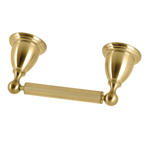 Signature Hardware Dering Paper Holder Bathroom Accessory - Polished Brass 248157
