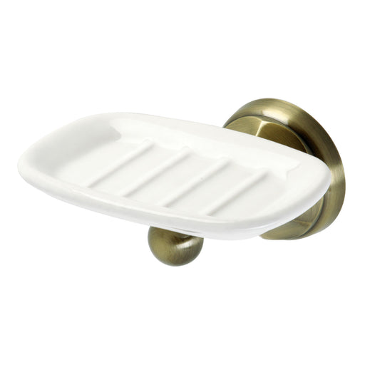 Kingston Brass Metropolitan BA4815SN Wall Mount Soap Dish Holder, Brushed  Nickel