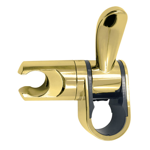 Decorative Bar Bracket - Polished Brass - 2 OD