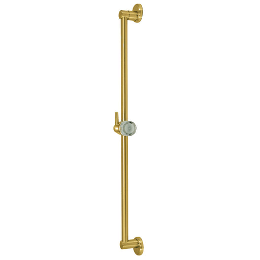 Kingston Brass KX2528SG 24 Shower Slide Bar with Soap Dish Satin Nickel