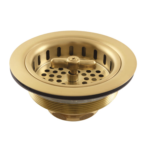 2 Caukless Brass Drain and Strainer